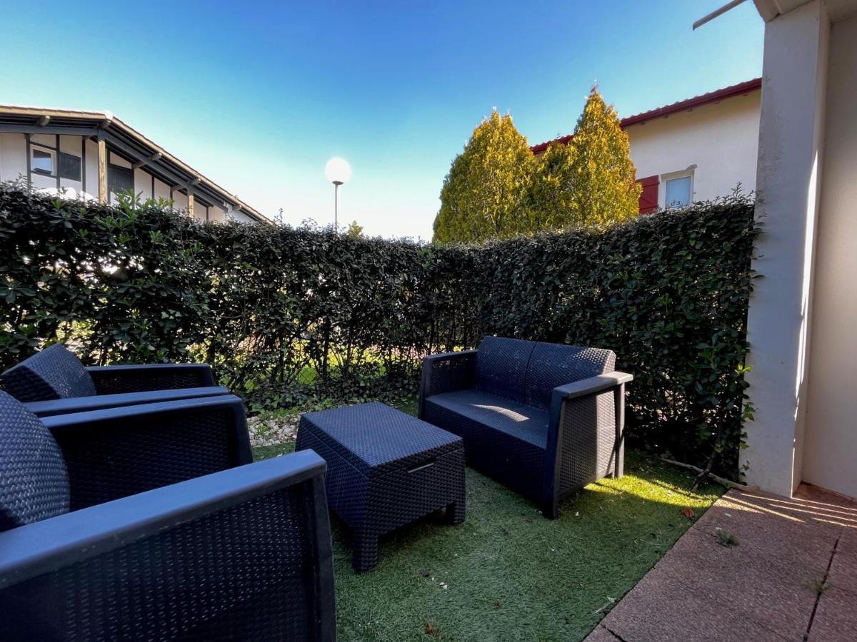 Bel Appartement T3 Avec Jardin, Piscine Et Parking, Proche Plage A Hendaye - Fr-1-239-739 Εξωτερικό φωτογραφία