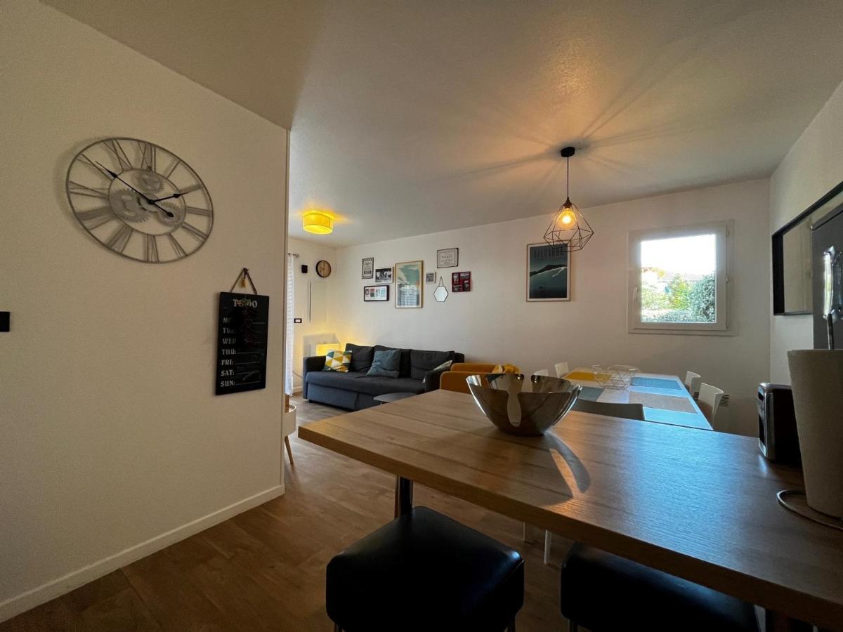Bel Appartement T3 Avec Jardin, Piscine Et Parking, Proche Plage A Hendaye - Fr-1-239-739 Εξωτερικό φωτογραφία